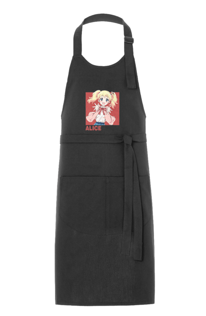 Apron with prints Kiniro Mosaic Alice Cartelet. Alice, alice cartelet, anime, gold mosaic, kiniro mosaic, kinmoza, manga. 2070702