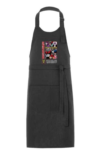 Apron with prints Mazinger Z Grendizer. Anime, goldorak, goldrake, grendizer, manga, mazinger z, mecha, robots. 2070702