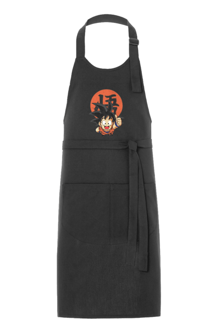 Apron with prints Dragon Ball Son Goku. Anime, dragon ball, goku, manga, son goku, tv series. 2070702