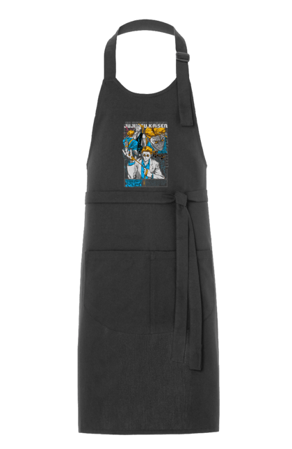 Apron with prints Jujutsu Kaisen Nanami. Anime, dark fantasy, jujutsu kaisen, magic battle, manga, mystic, nanami, nanami kento. 2070702