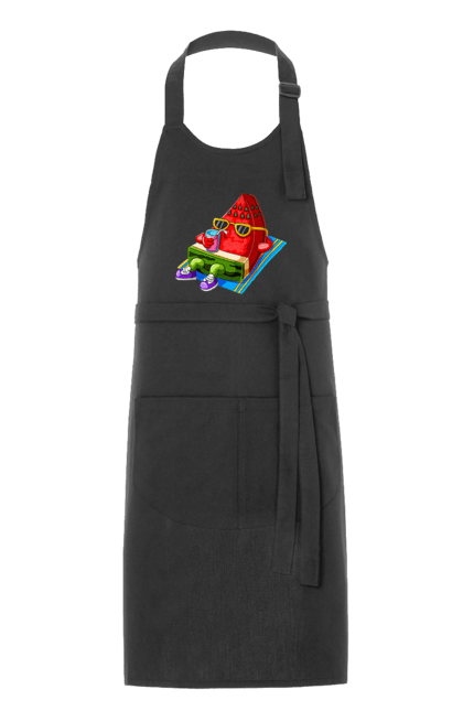 Фартух з принтом "Кавун П'є Коктейль". Кавун, коктейль, літо. 2070702