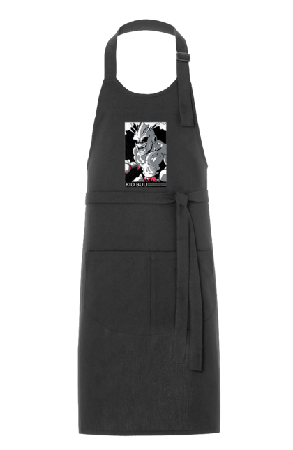 Apron with prints Dragon Ball Majin Buu. Anime, antagonist, dragon ball, majin buu, manga, tv series. 2070702