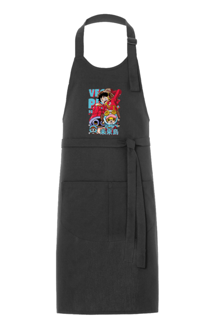 Apron with prints One Piece Luffy. Anime, luffy, manga, monkey de luffy, one piece, pirates. 2070702