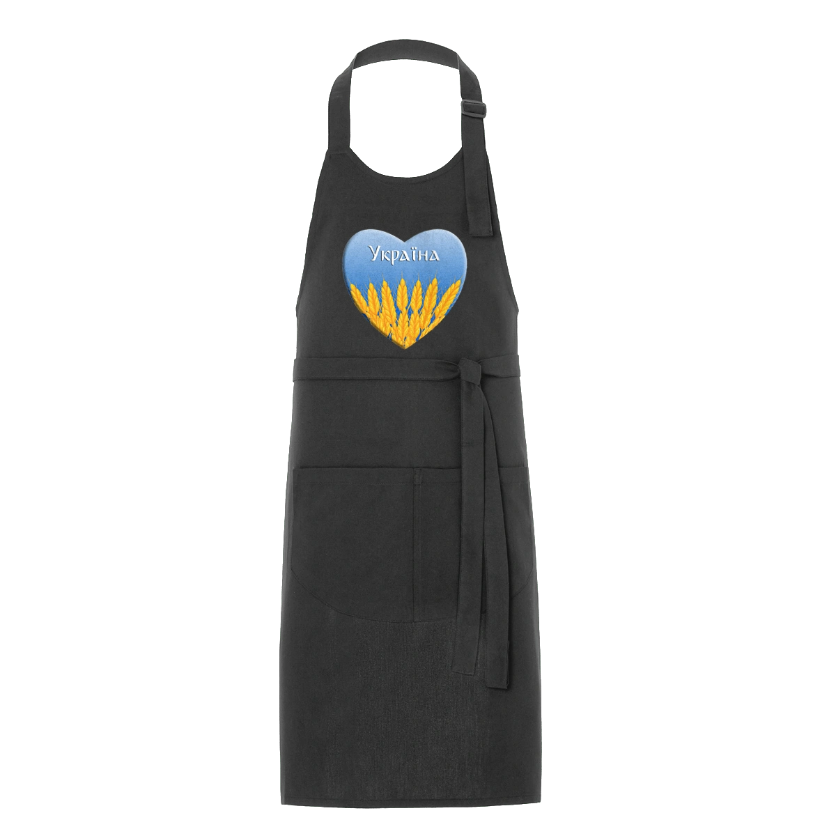 Серце з колосками Україна