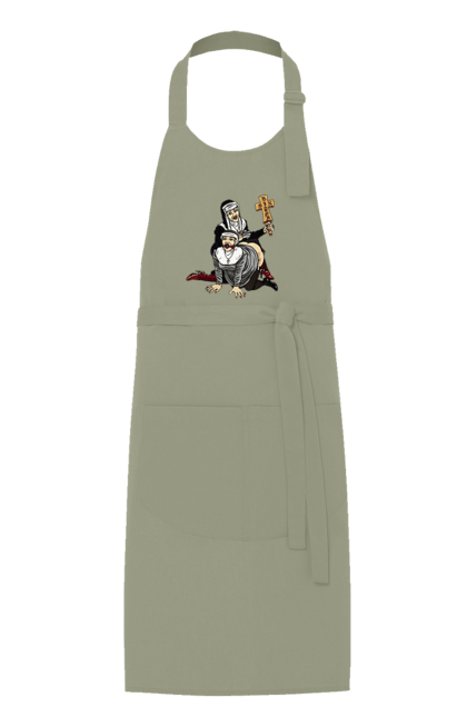 Apron with prints Nuns BDSM. Bdsm, cool, fashionable, nun, nun, nuns bdsm, role-playing games, spanks the ass, youth. 2070702