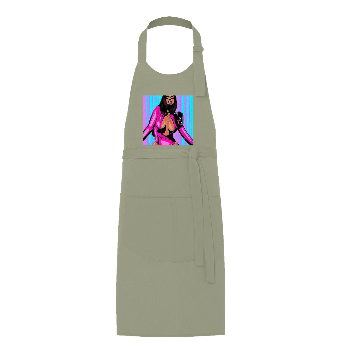 Girl With Deep Neckline