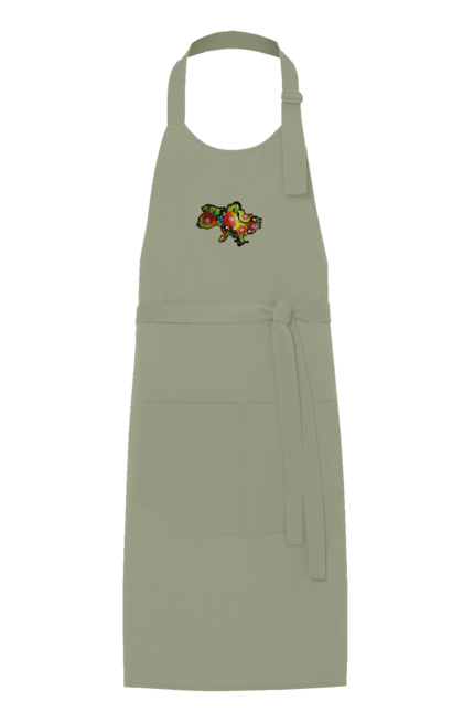 Apron with prints Spravzhnya Ukraine. Barvie, beauty, colors, kviti, leafing through, mood, petals, spravzhnya ukraine. 2070702