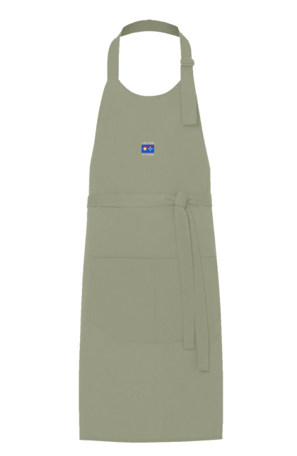 Фартук с принтом Флаг Винницкой области. City, flag, region, vinnytsia, vinnytsia region, украина. 2070702