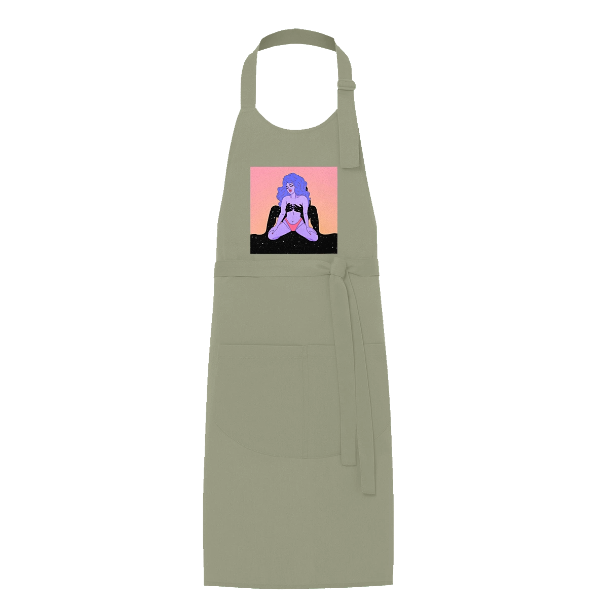 Фиолетовая Девушка В Трусиках