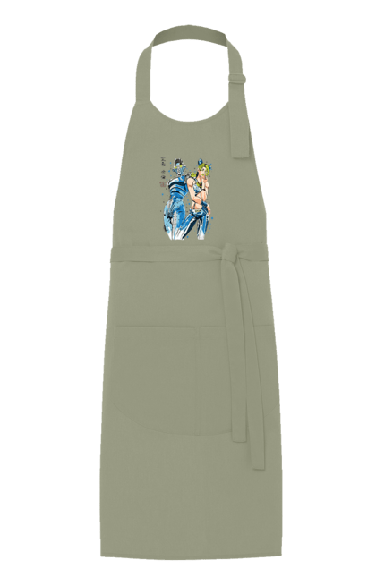 Apron with prints JOJO Jolyne Cujoh. Anime, jojo, jojo`s bizarre adventure, jojo’s bizarre adventure, jolyne cujoh, manga. 2070702