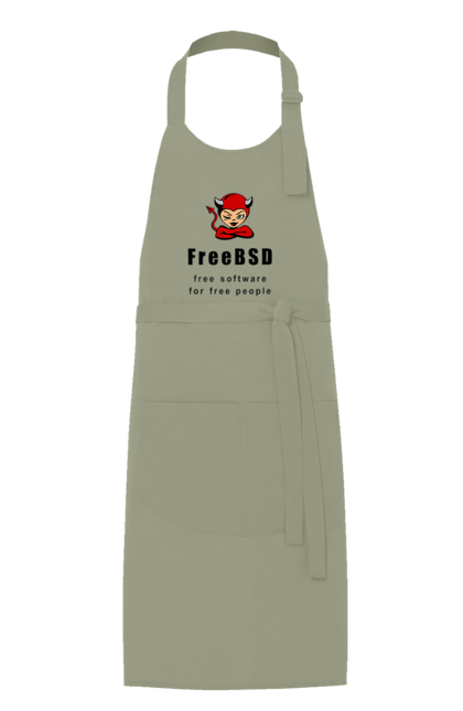 Фартух з принтом "Freebsd Для Вільних". Bsd, freebsd, unix, адміністратор, айті, айтішник, безкоштовна, безкоштовно, бестія, вільна, демон, демонесса, доступність, незалежність, операційна система, ос, програміст, програмне забезпечення, свобода, сисадмін, система, системний адміністратор, софт, текст, червоний, чорний. 2070702