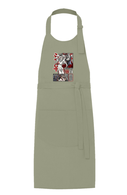 Apron with prints Deadman Wonderland Shiro. Anime, carrion carnival, deadman wonderland, death row wonderland, jail, manga, shiro. 2070702