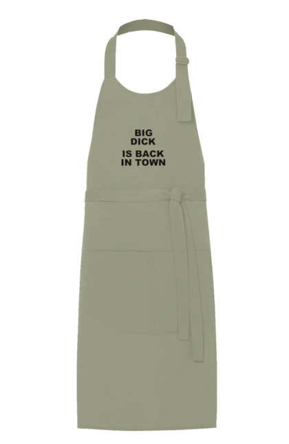 Apron with prints Return. Big dick, end, fun, humor, joke, mem, return. 2070702