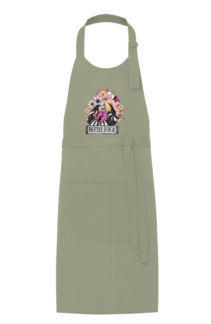 Apron with prints Beetlejuice. Beetlejuice, comedy, ghost, horror, movie, tim burton, warner bros. 2070702