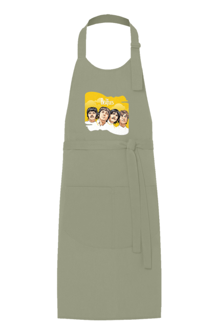 Apron with prints The Beatles. Beatles, george harrison, john lennon, liverpool four, music, paul mccartney, ringo starr. 2070702