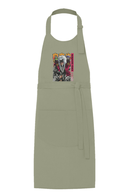 Apron with prints Naruto Jiraiya. Anime, hokage, jiraiya, manga, naruto, shinobi, shonen. 2070702