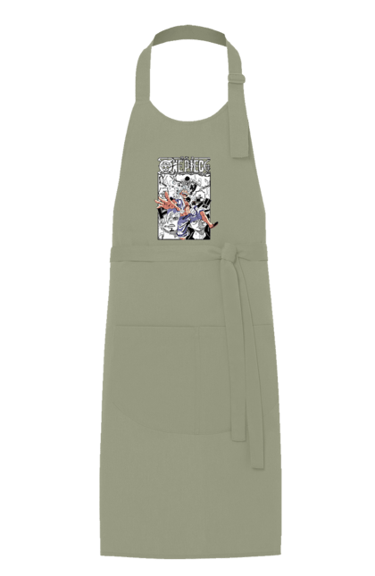 Apron with prints One Piece Luffy. Anime, luffy, manga, monkey de luffy, one piece, pirates. 2070702