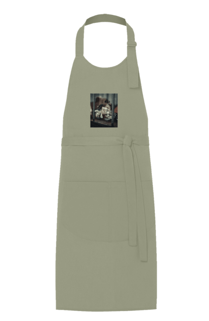 Фартух з принтом "Мото". Байк, дорога, мото, сила, швидкість. 2070702