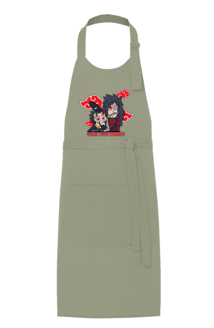 Apron with prints Rick and Morty. Adventures, black humor, cartoon, naruto, rick, rick and morty, sci-fi, tragicomedy. 2070702