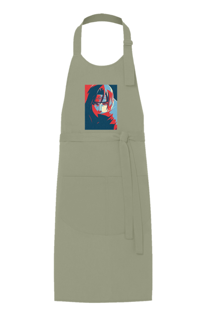 Apron with prints Naruto Itachi. Anime, character, itachi, itachi uchiha, manga, naruto, ninja, tv series, uchiha. 2070702