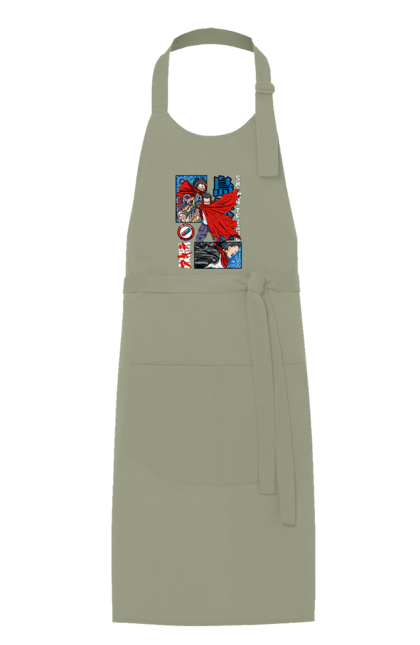 Apron with prints Akira Tetsuo Shima. Akira, anime, cyberpunk, manga, tetsuo shima. 2070702