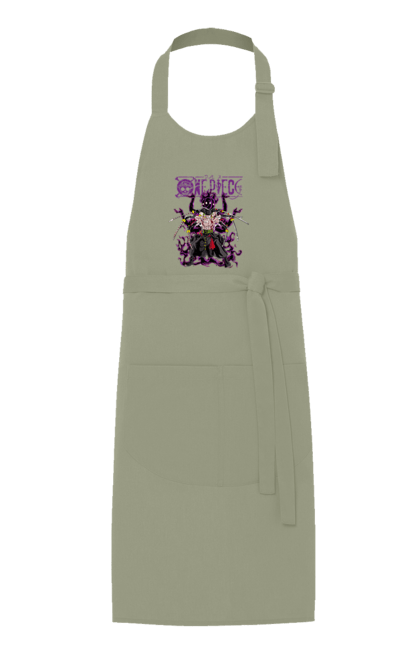 Apron with prints One Piece Zoro. Anime, manga, one piece, roronoa zoro, straw hat pirates, swordsman, zoro. 2070702