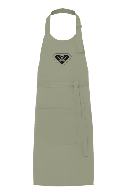 Фартух з принтом "Суперпірат". Бетмен, кіно, комікси, марвел, супергерої, супермен, фільми. 2070702