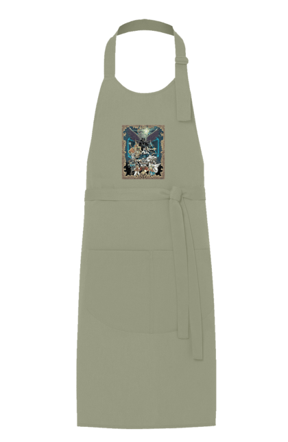 Фартух з принтом "Легенда вокс машина". Вокс, вокс машина, машина, мультсериал, приключения, сериал, фентезі. 2070702