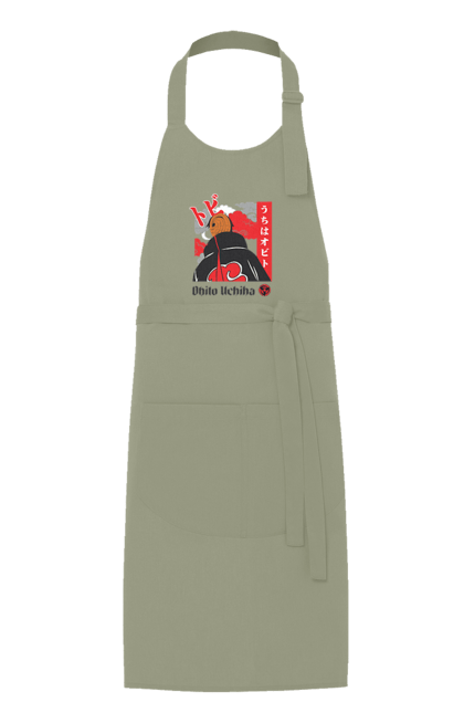 Apron with prints Naruto Obito Uchiha. Anime, character, manga, naruto, ninja, obito, obito uchiha, tv series, uchiha. 2070702