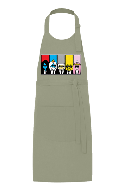 Apron with prints Adventure Time. Adventure time, animated series, cartoon network, land of ooo, tv series. 2070702