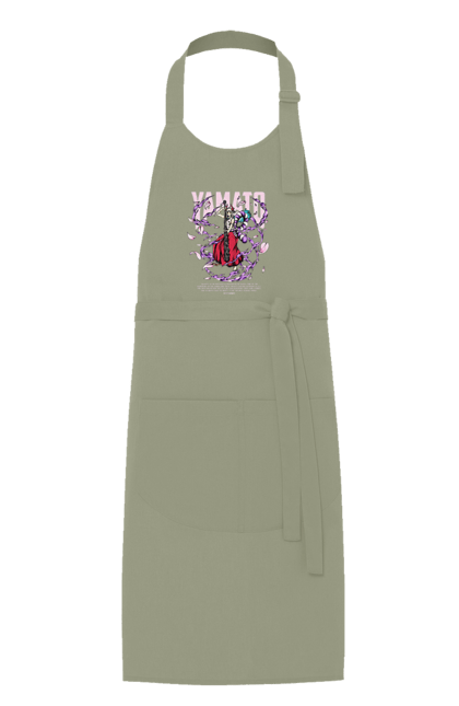 Apron with prints One Piece Yamato. Anime, manga, one piece, pirates, straw hat pirates, yamato. 2070702