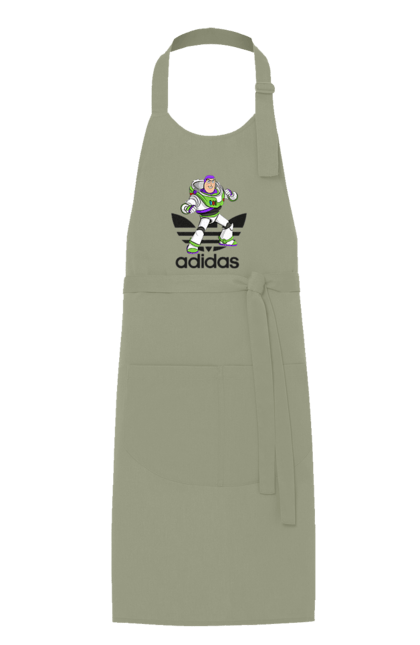 Apron with prints Adidas Buzz Lightyear. Adidas, buzz lightyear, cartoon, toy, toy story. 2070702