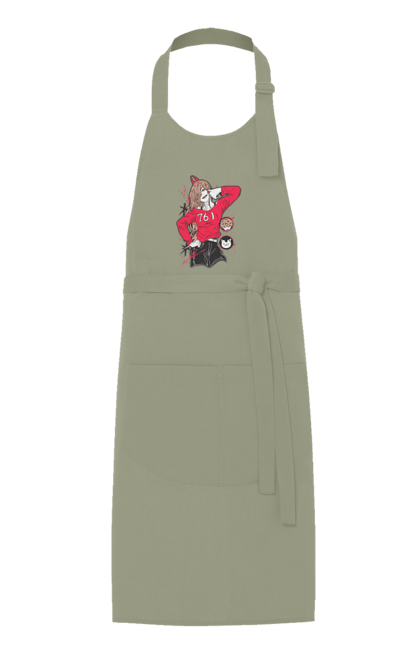 Apron with prints Chainsaw Man Power. Anime, chainsaw man, demon, manga, power, shonen. 2070702