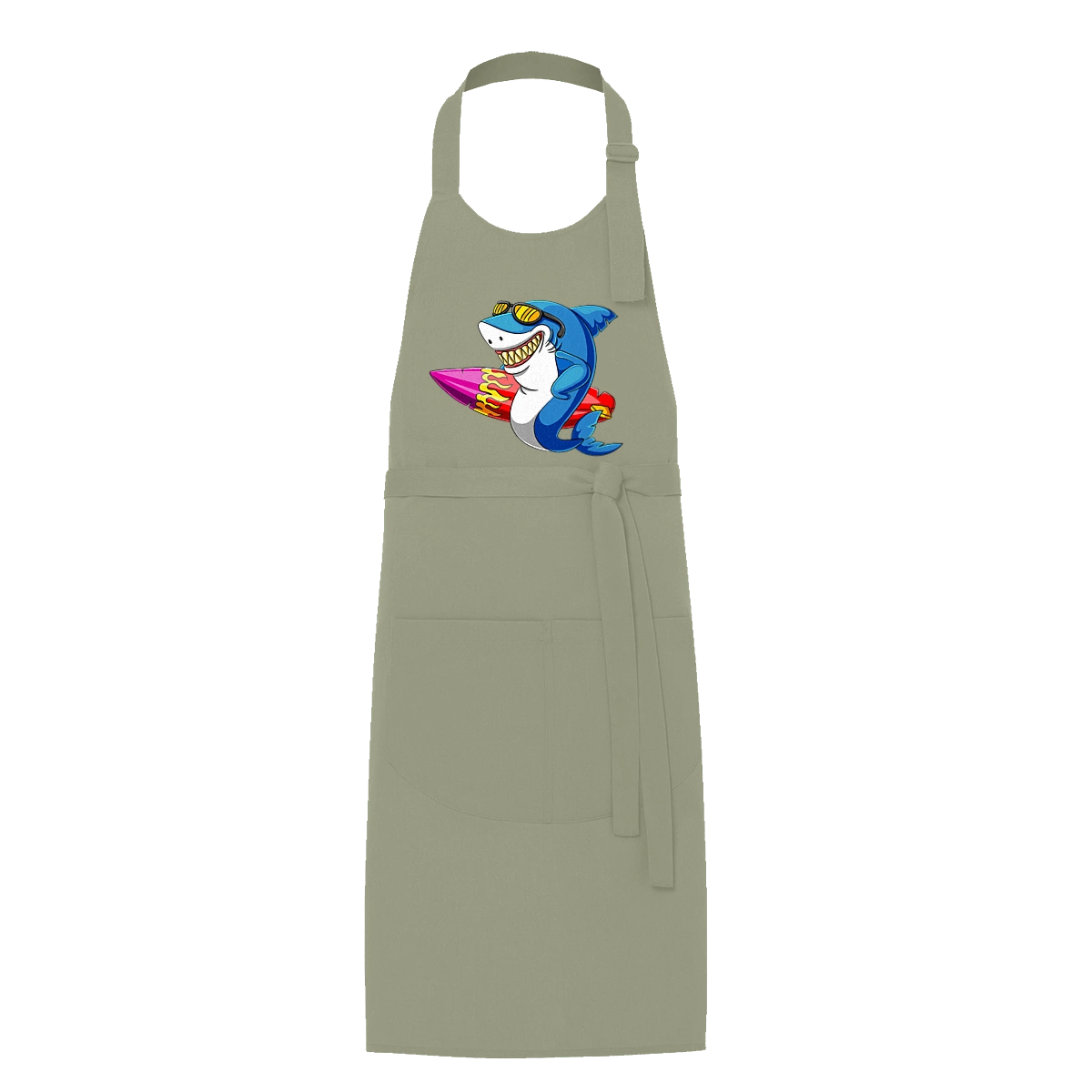 Shark With Glasses Surfing