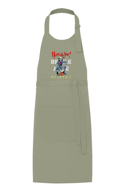 Apron with prints Beetlejuice. Beetlejuice, comedy, ghost, horror, movie, tim burton, warner bros. 2070702