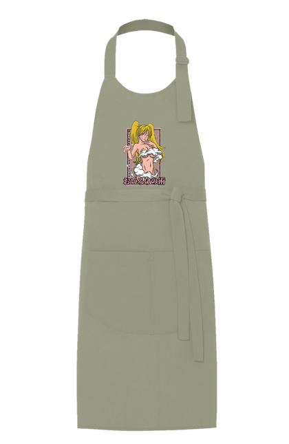 Apron with prints Naruto. Anime, character, manga, naruto, ninja, tv series. 2070702