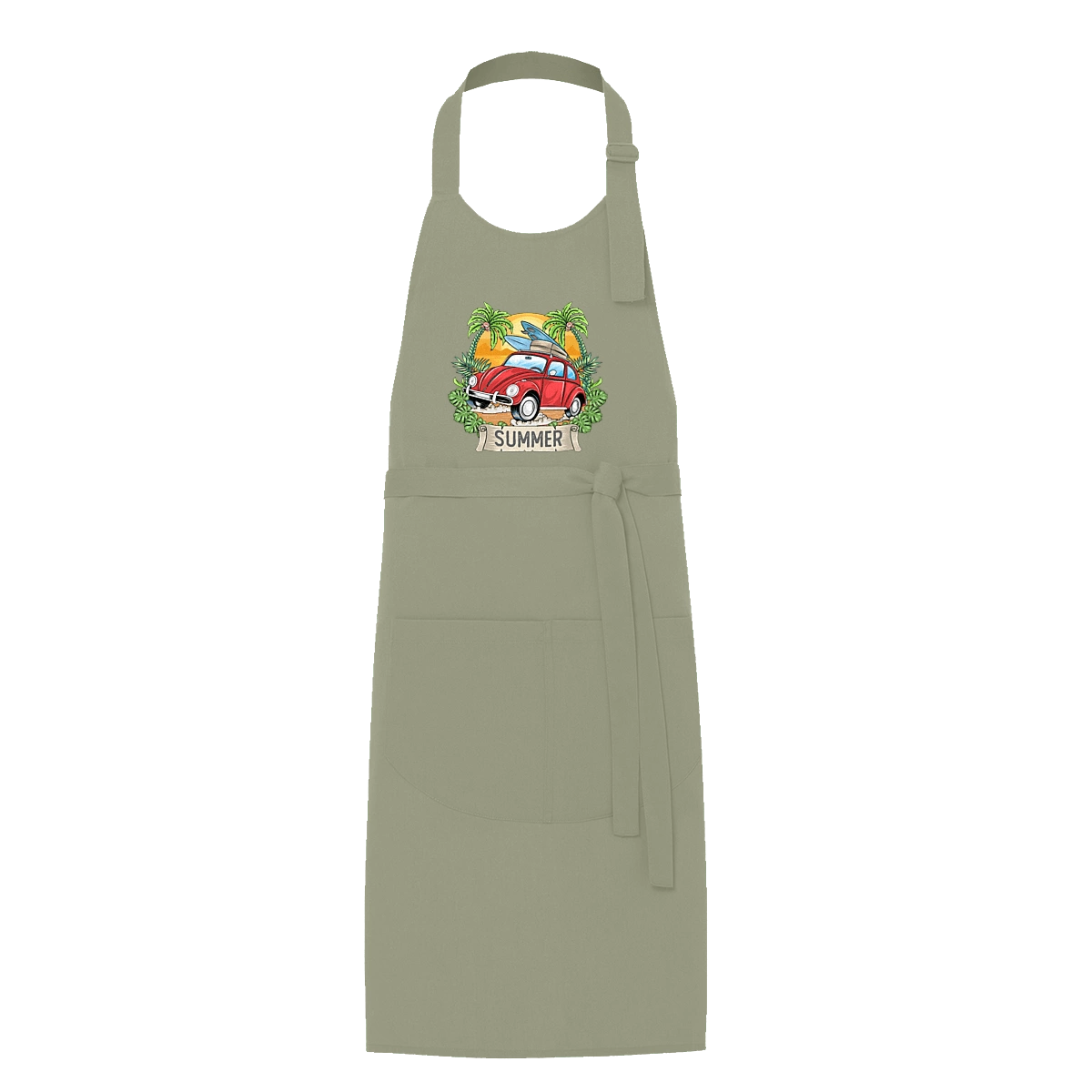 Summer, Car And Palm Trees