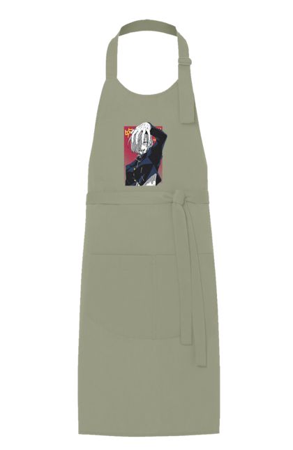 Apron with prints Jujutsu Kaisen Nobara. Anime, dark fantasy, jujutsu kaisen, magic battle, manga, mystic, nobara, nobara kugisaki. 2070702