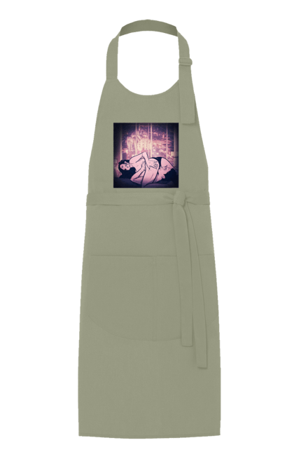 Apron with prints Adult Games Against The City. Lick, love, naked, panties. 2070702