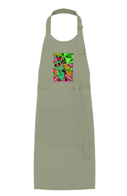 Apron with prints One Piece Brook. Anime, brook, manga, one piece, soul king, straw hat pirates. 2070702