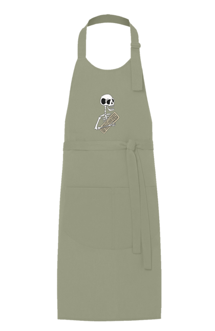 Фартух з принтом "Вічний кодер". Ай ті, айтішник, бінарний, код, програміст, розробник, хакер. 2070702