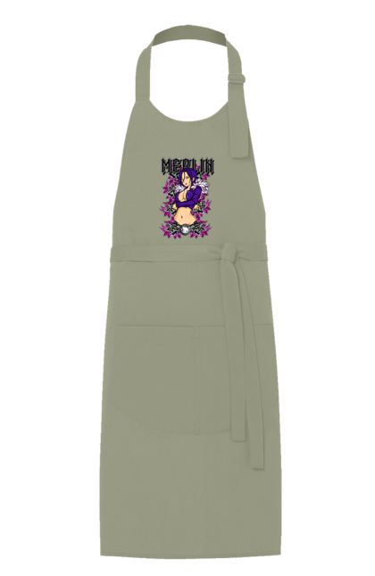 Apron with prints Seven Deadly Sins Merlin. Adventures, anime, comedy, fantasy, manga, merlin, seven deadly sins. 2070702