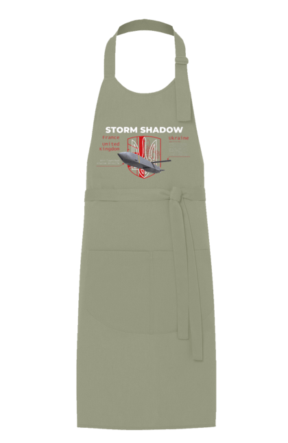 Apron with prints Storm Shadow. F16, howitzer, industrious, nasams, storm shadow, suzanne, zuzana. 2070702