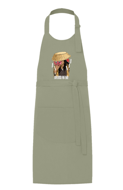 Apron with prints Demon Slayer Hotaru Haganezuka. Anime, blacksmith, demon slayer, hotaru haganezuka, kimetsu no yaiba, manga. 2070702