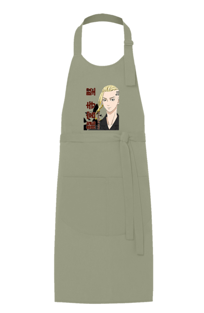 Apron with prints Tokyo Revengers Draken. Anime, draken, ken ryuguji, ken-chin, manga, serial, tokyo manji gang, tokyo revengers. 2070702