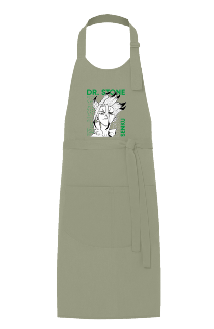 Apron with prints Dr. Stone Senku. Anime, dr. stone, ishigami, manga, senku, senku ishigami. 2070702