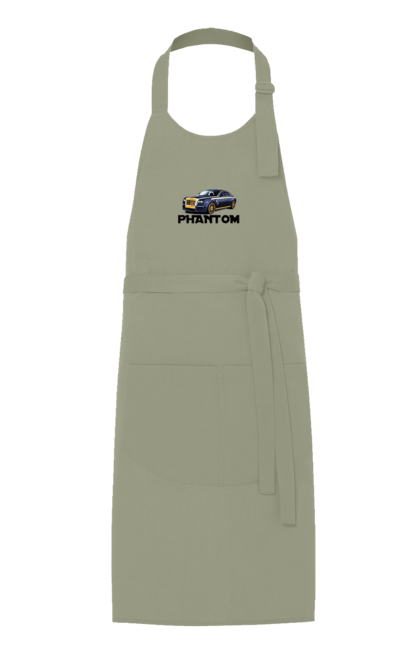 Фартух з принтом "Ролс ройс". Авто, автомобіль, люкс клас, ролс ройс, седан, фантом. 2070702
