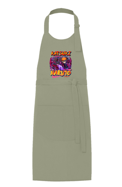 Apron with prints Naruto Yahiko. Akatsuki, anime, character, manga, naruto, ninja, pain, tv series, yahiko. 2070702