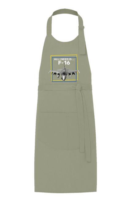 Фартух з принтом "F16". F16, himars, залужний, зброя, літак. 2070702