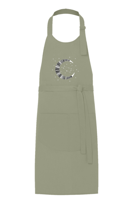 Apron with prints Gemini. Constellation, gemini, horoscope, sign, twins, zodiac, zodiac sign. 2070702